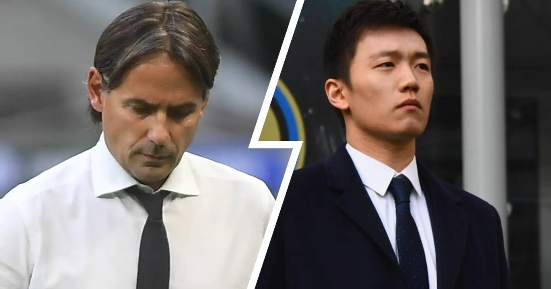 Zhang non ha gradito le parole di Inzaghi: l'idea dell'Inter dopo la quarta sconfitta in campionato