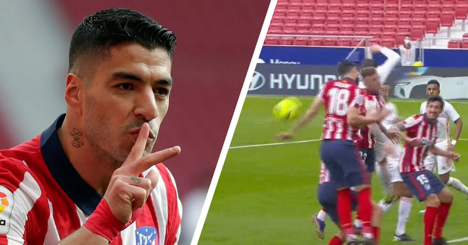 'You're going to complain after last season?': Luiz Suarez on Real Madrid penalty claims