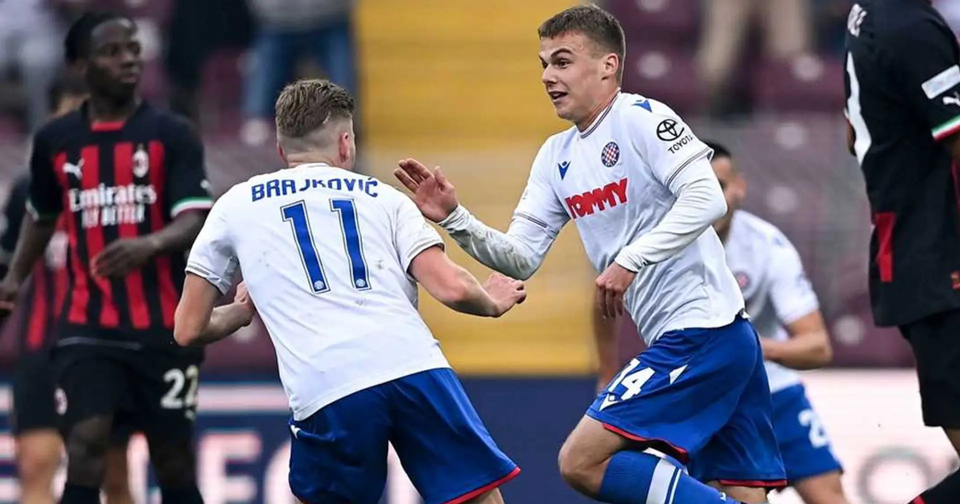 Tris Hajduk Spalato contro il Milan: termina in semifinale il cammino in Youth League dei ragazzi di Abate
