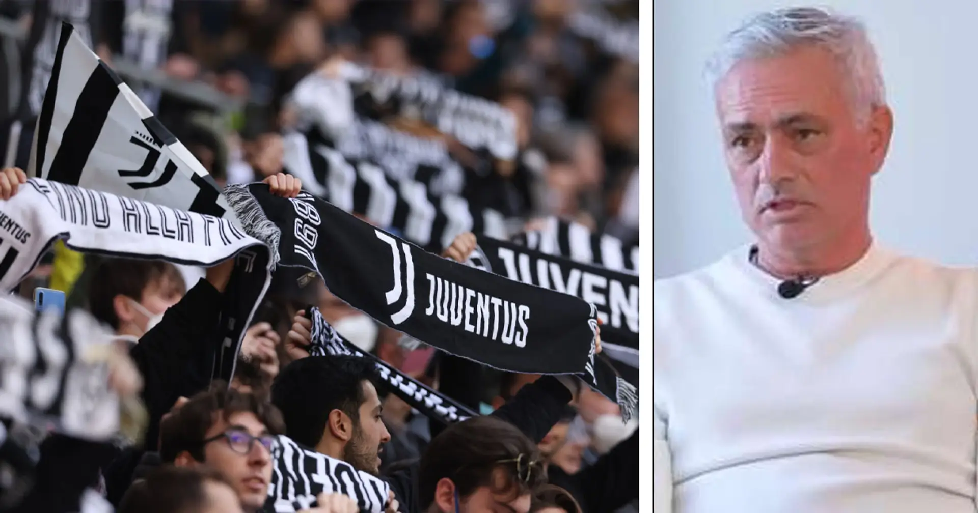 Mourinho sottolinea la grandezza della Juventus con un aneddoto sull'Inter e il Milan