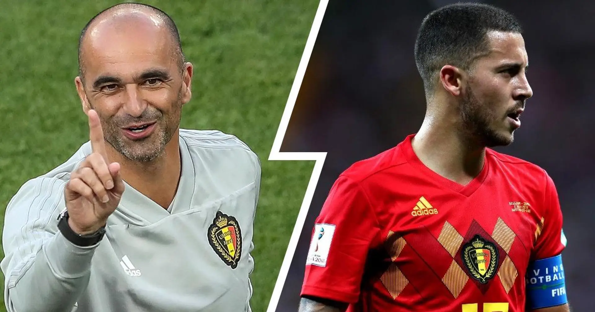 "Nous devons lui faire profiter à nouveau du football": Roberto Martínez révèle ses plans avec Hazard pour l'Euro