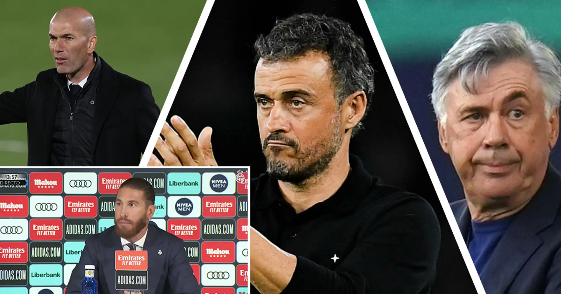Ancelotti, Zidane y Luis Enrique: Sergio Ramos responde sobre los 3 entrenadores que le han fallado