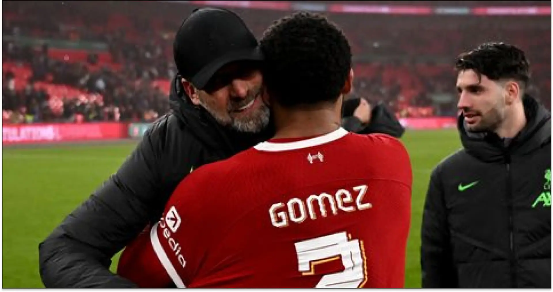'We get that aura': Gomez explains how Klopp exit motivated Liverpool to EFL Cup triumph