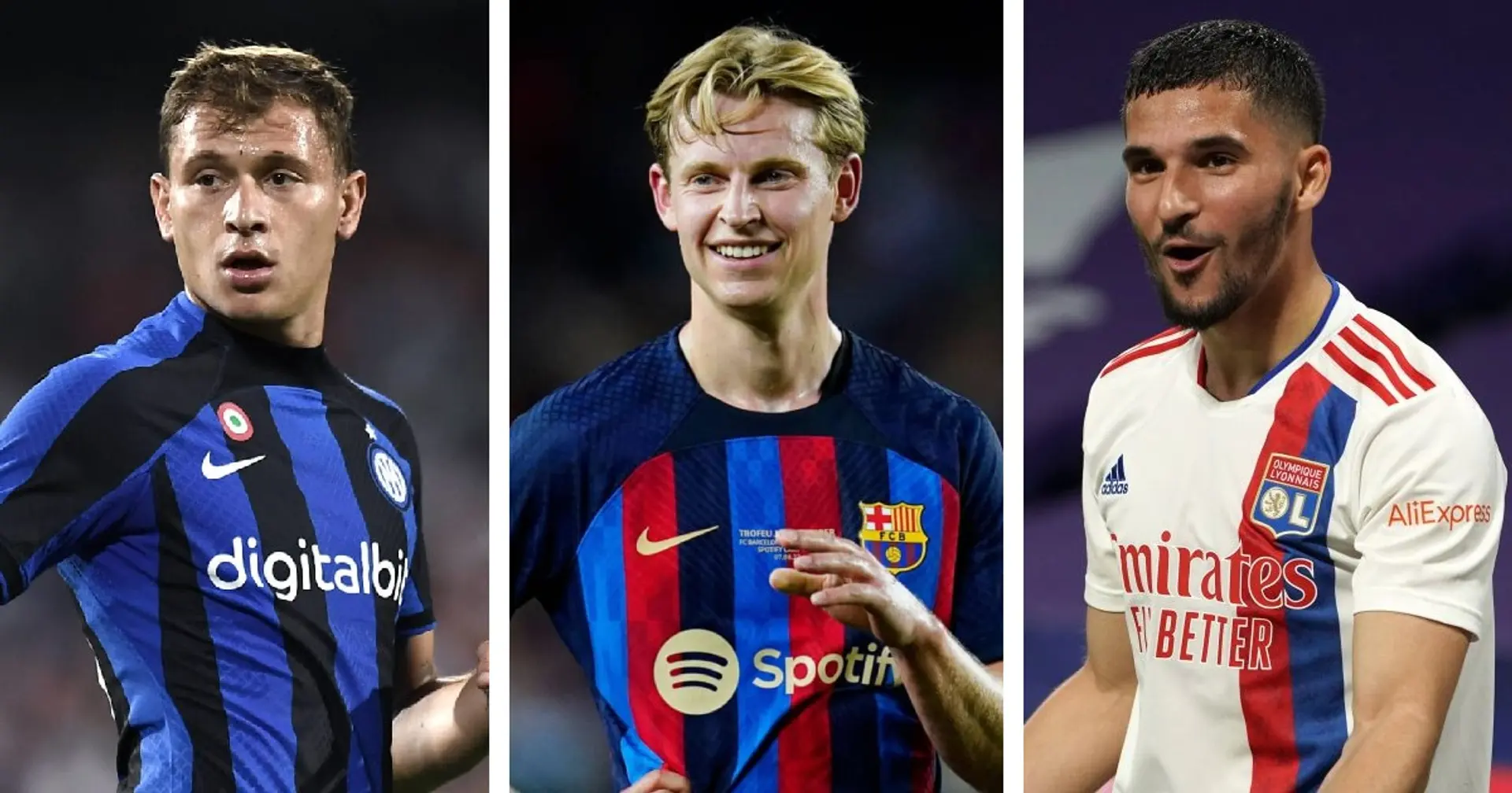 Frenkie de Jong and 4 other midfielders linked with a move to Liverpool as Reds make transfer U-turn
