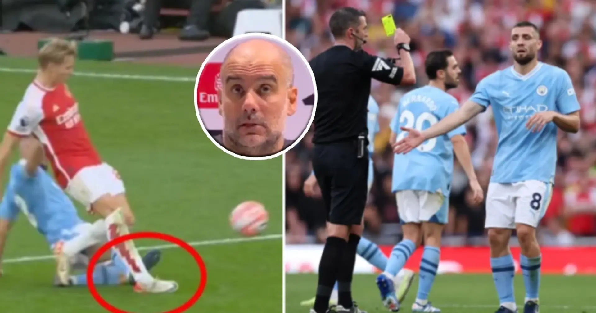 Pep Guardiola: 'It wasn't a sending-off for Kovacic because he wasn't sent off'
