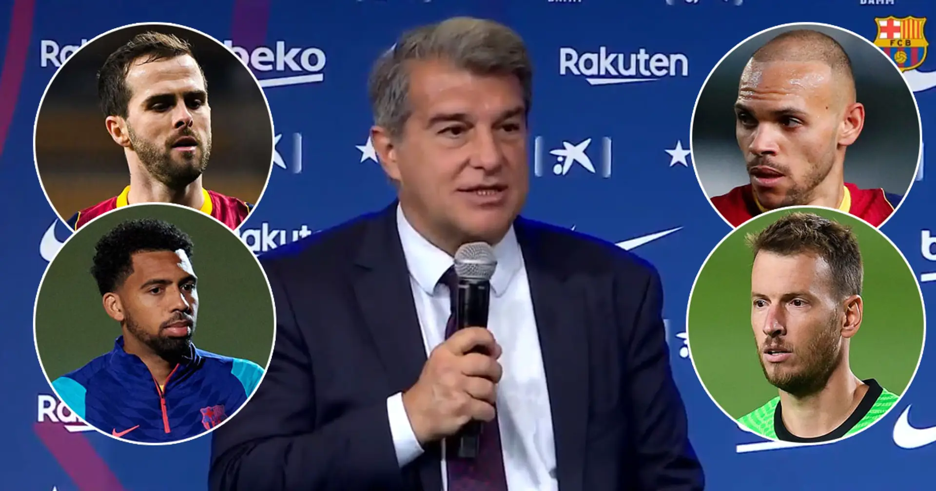 'The situation where we lose and nothing changes has to end': Laporta confirms incoming departures