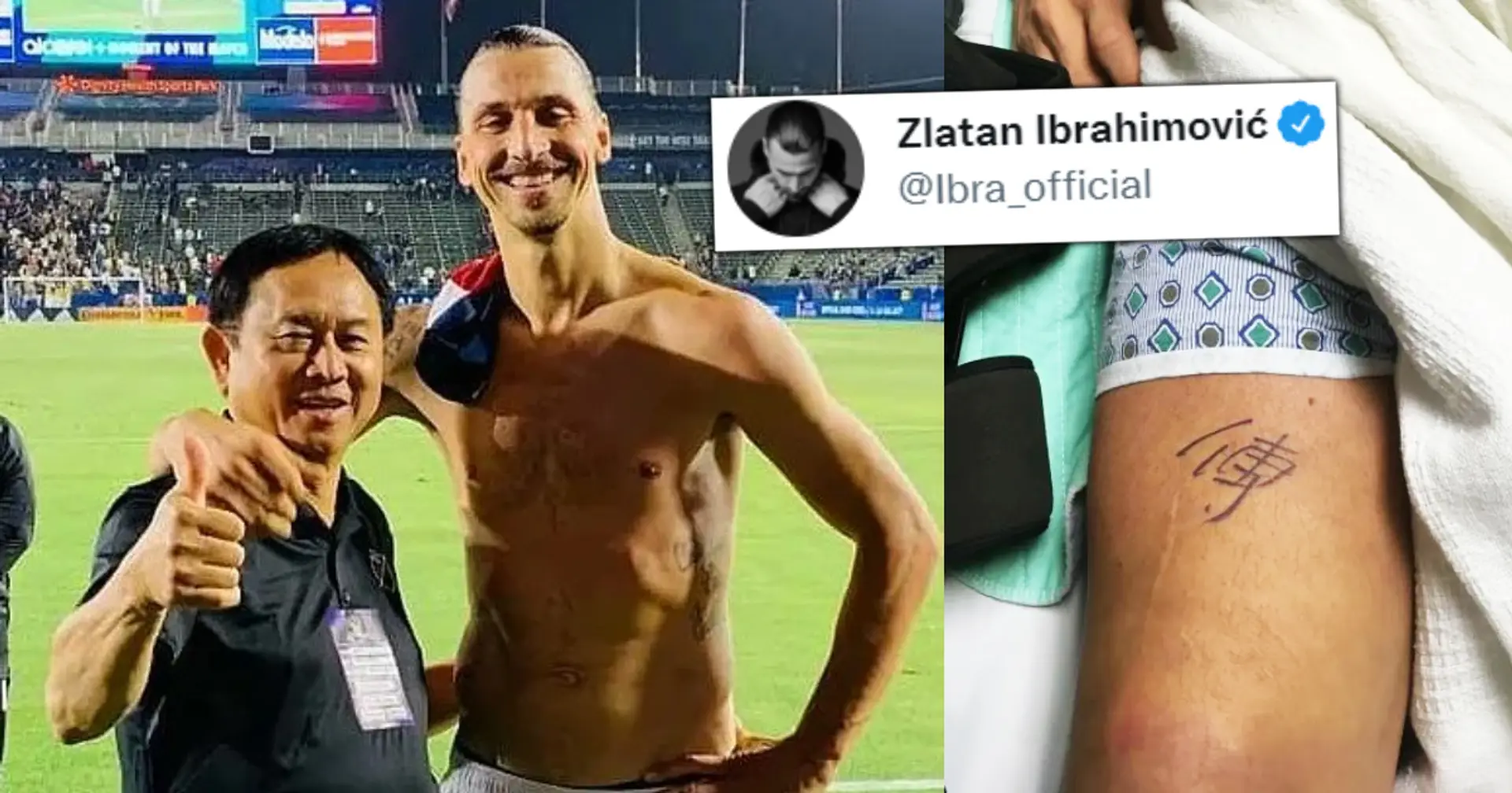 Pourquoi Zlatan a dédié un tatouage à l'homme à côté de lui dans le dernier post – expliqué