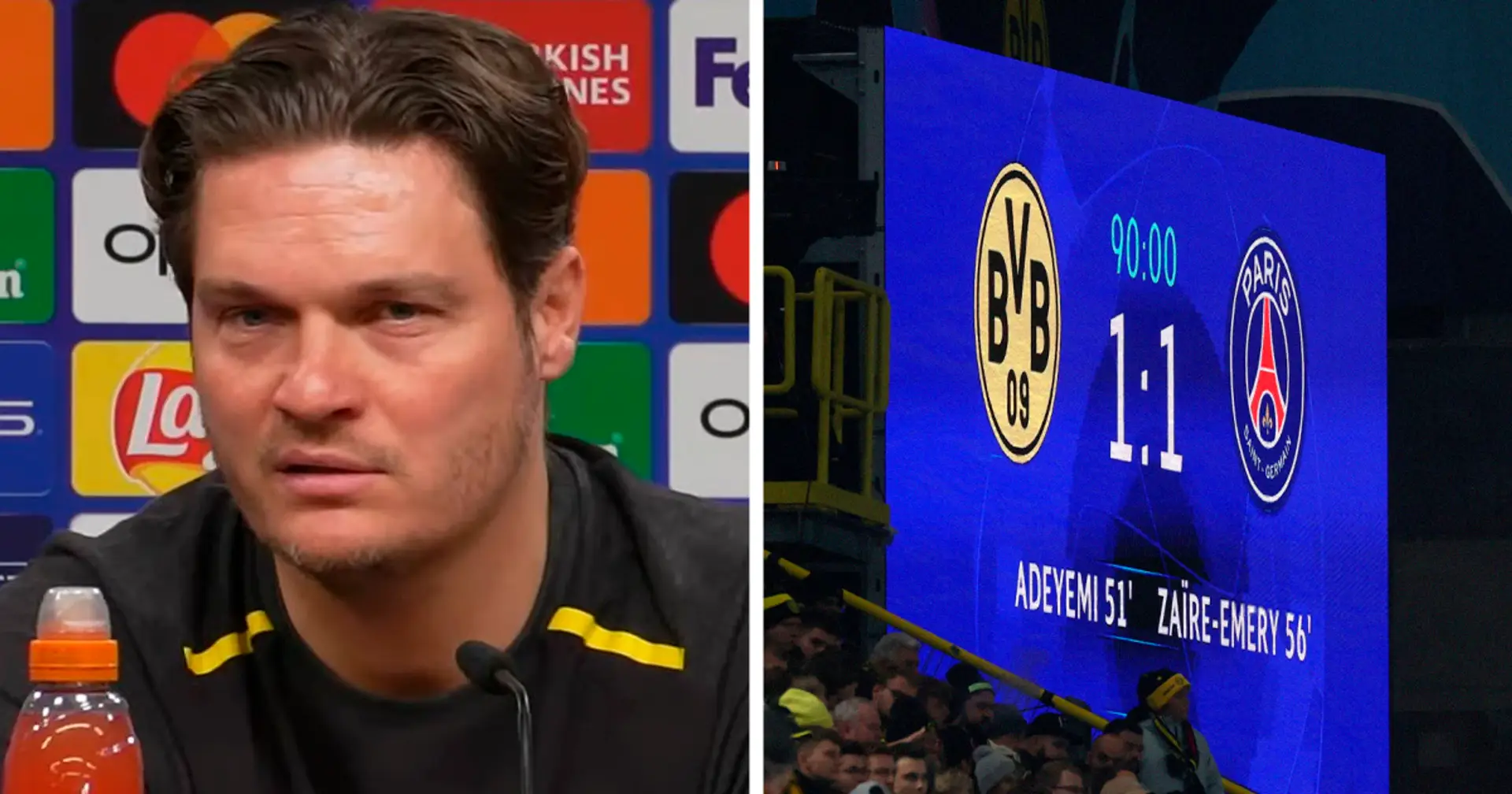 Terzic révèle ce que le Borussia Dortmund a appris des matchs contre le PSG en phase de groupes