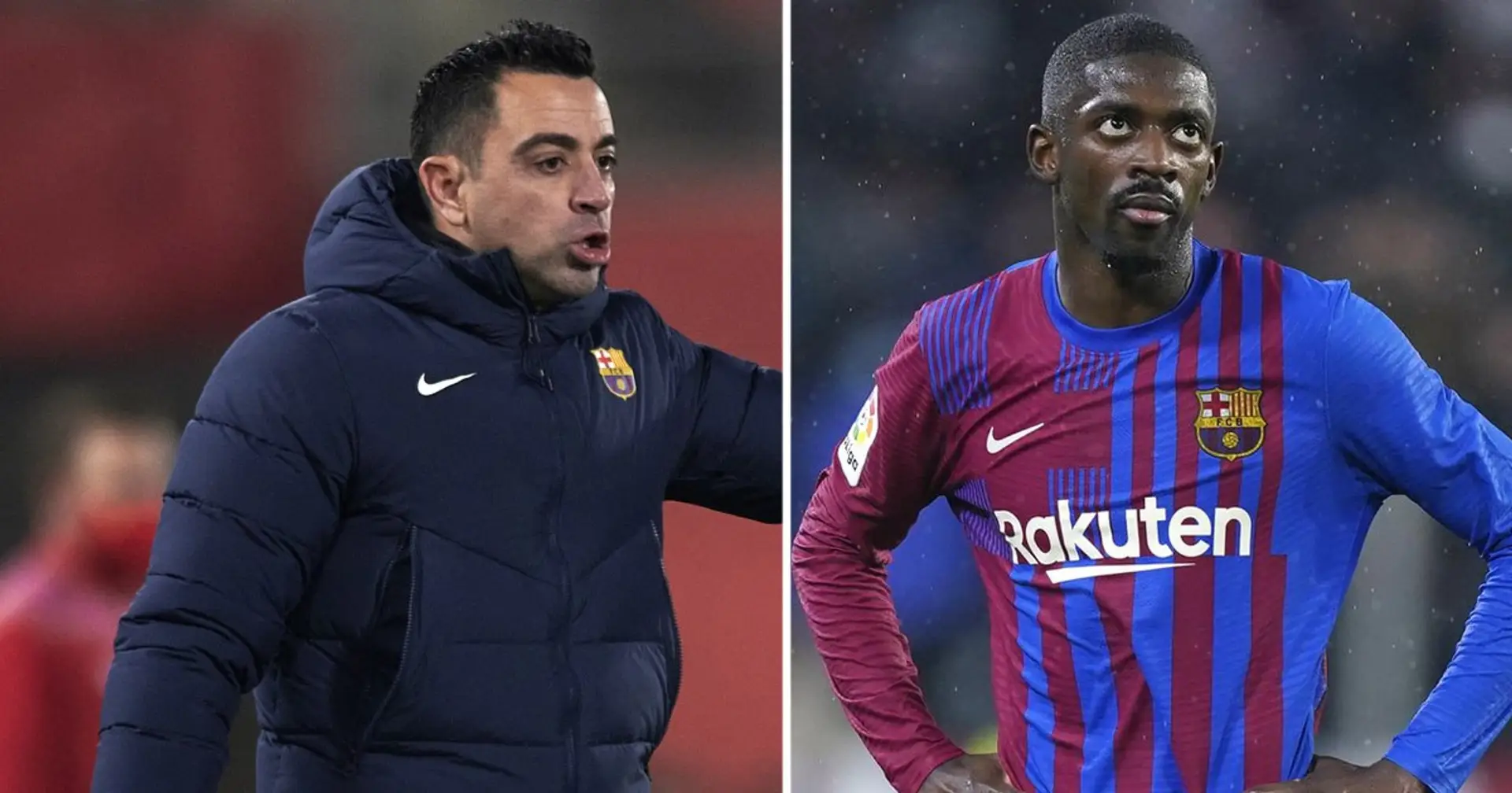 Xavi's reaction to criticism from Dembele's agent revealed by reporters