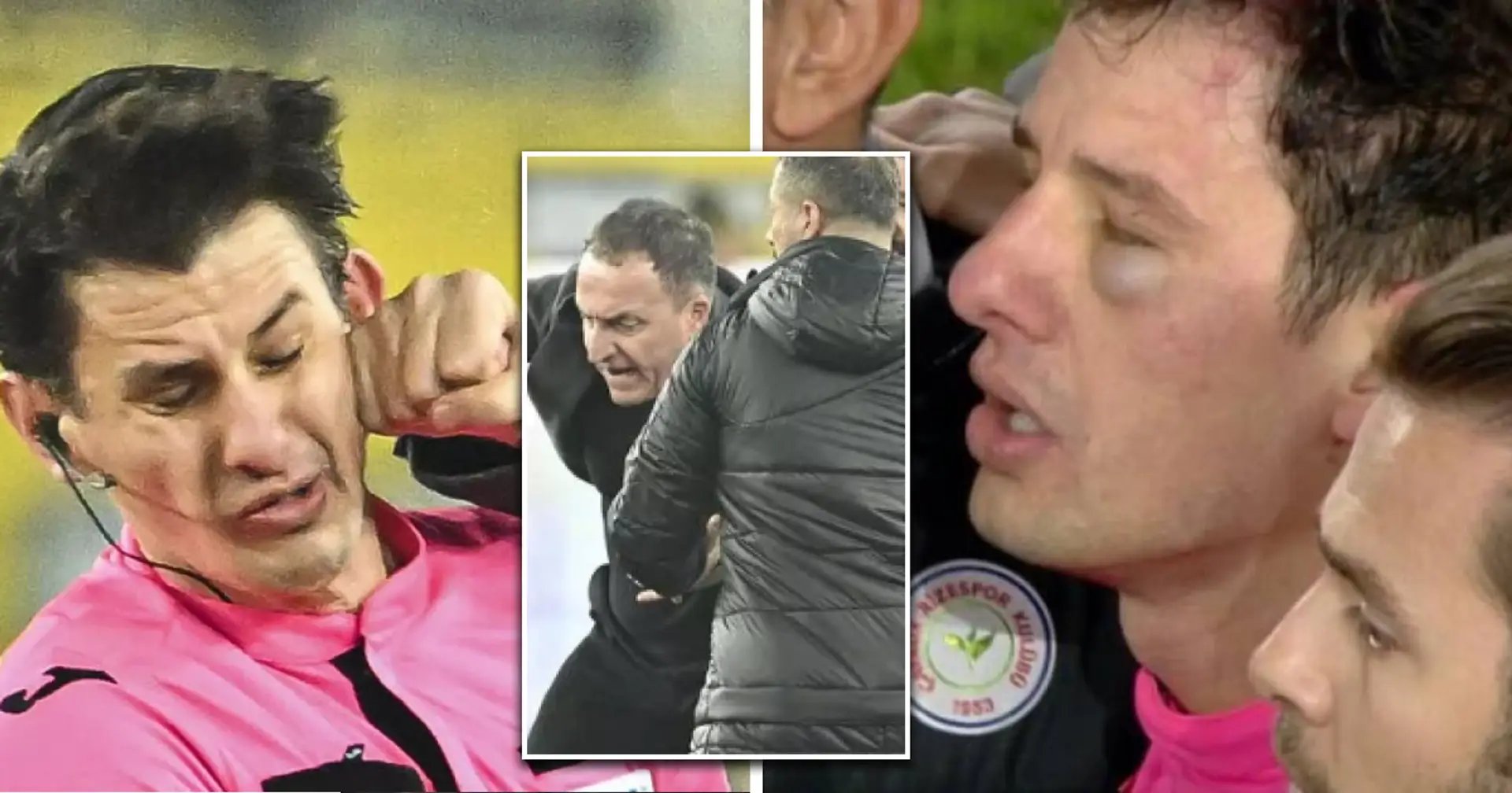 'To prevent any further harm': Turkish club chairman resigns after hospitalising referee in on-pitch attack