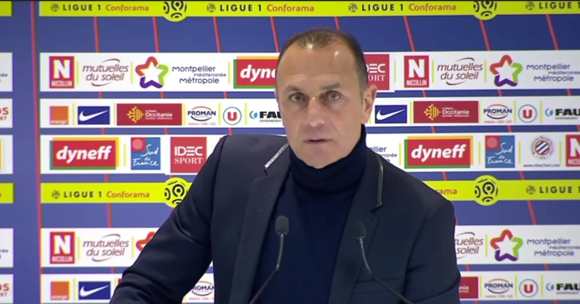 L'entraineur de Montpellier Der Zakarian s'attend à un OM défensif