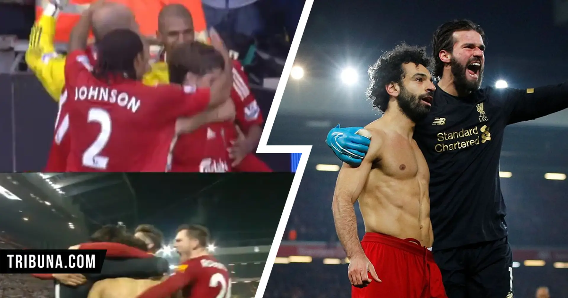 Reliving iconic goals and goalkeeper celebrations against Man United (video)