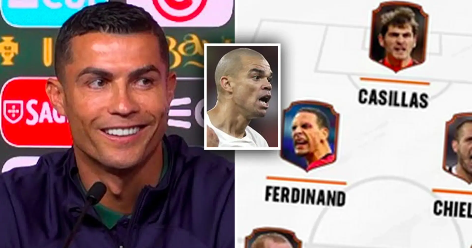 Cristiano Ronaldo wählt seine ultimative XI aus ehemaligen  Teamkollegen und ignoriert dabei Casemiro und Pepe