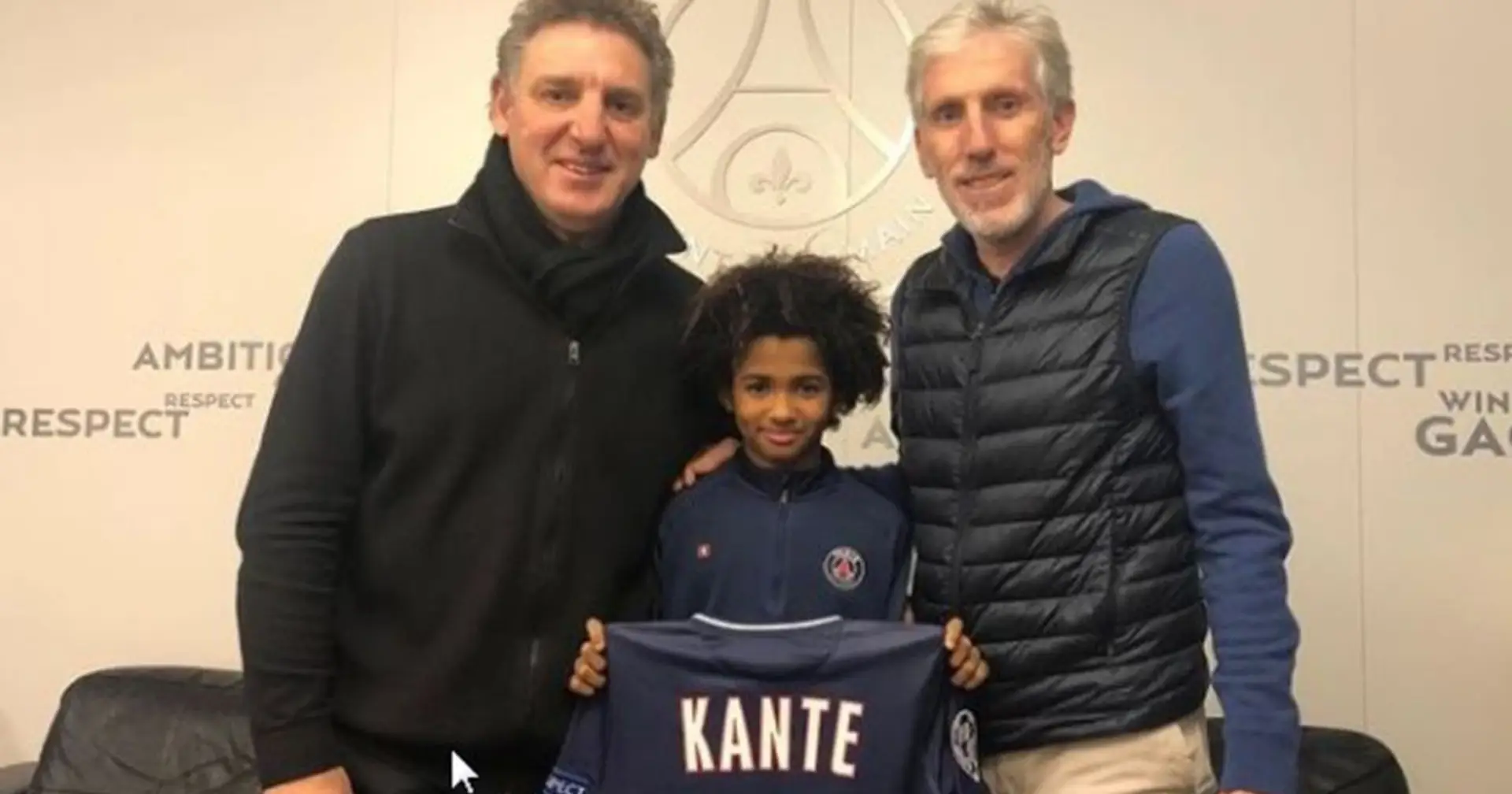 ✍️ Nahil Kanté, grand espoir de 12 ans de la PSG Academy, signe 4 ans au centre de formation parisien