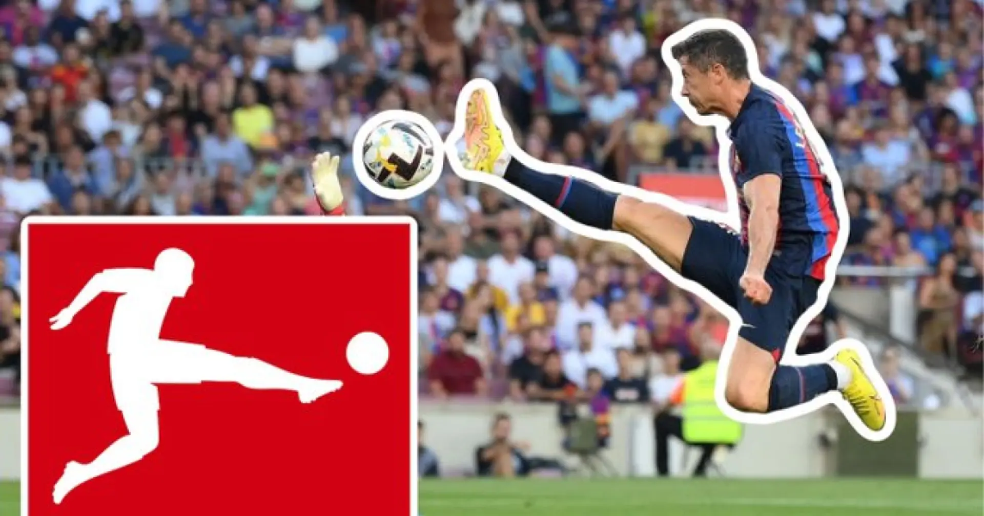 La photo de Lewandowski recréant le logo de la Bundesliga devient virale