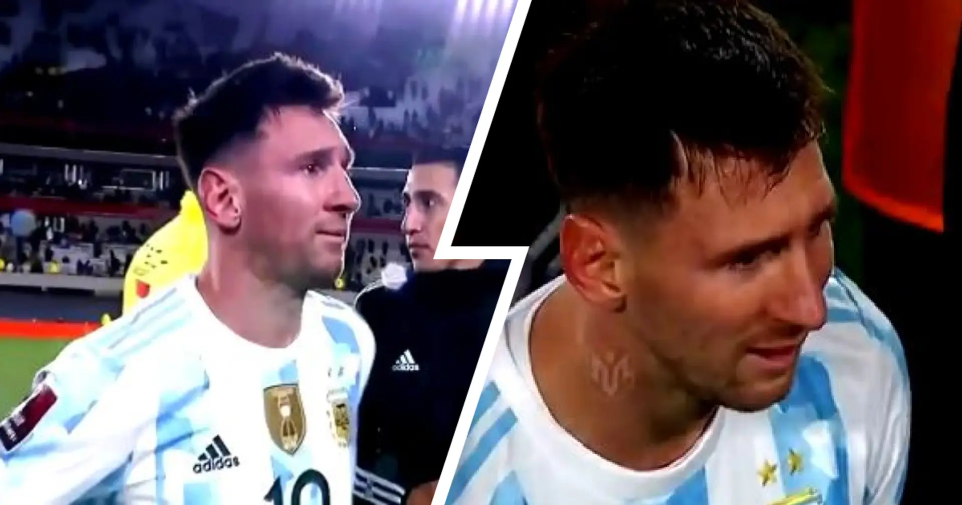 NOUVEAU : des images émouvantes de Messi versant des larmes de joie alors que l'Argentine célèbre la victoire de la Copa devient virale