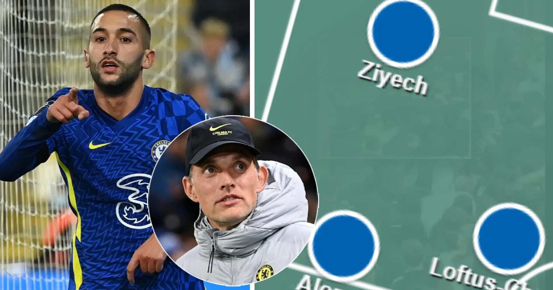 Ziyech stays in: Chelsea fans select ultimate XI for Man United clash