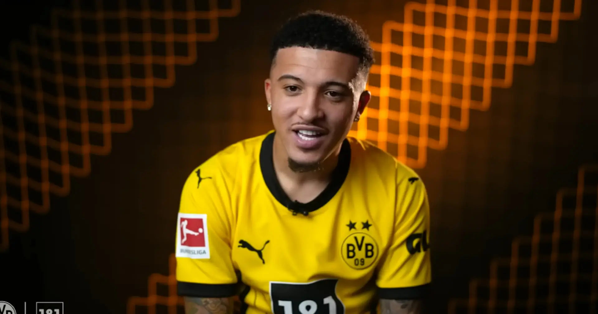 Jadon Sancho: 'I'm just happy to be back playing football'