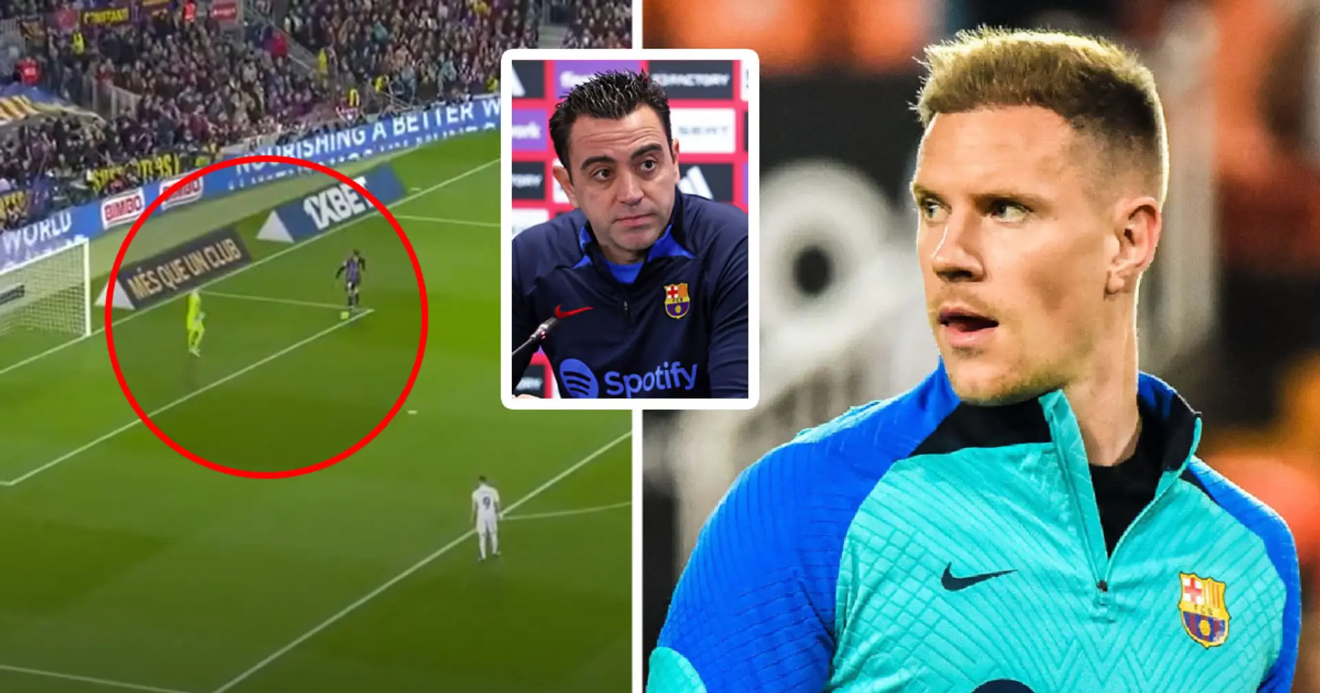 What's so special about Ter Stegen's goal-kick routine? More & more team will do it — explained