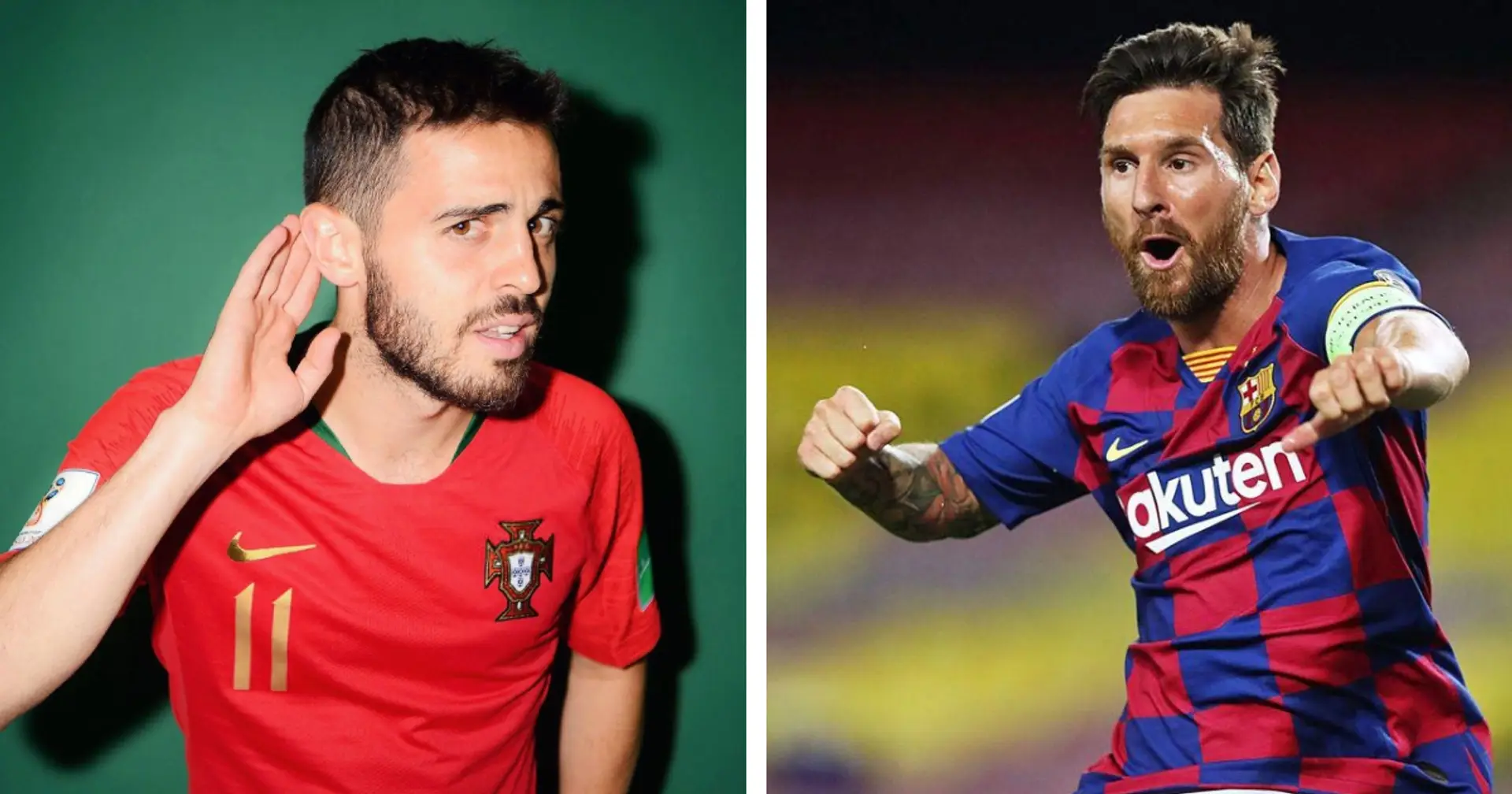 Bernardo Silva's not so old quote about Leo Messi could get Barca fans raving