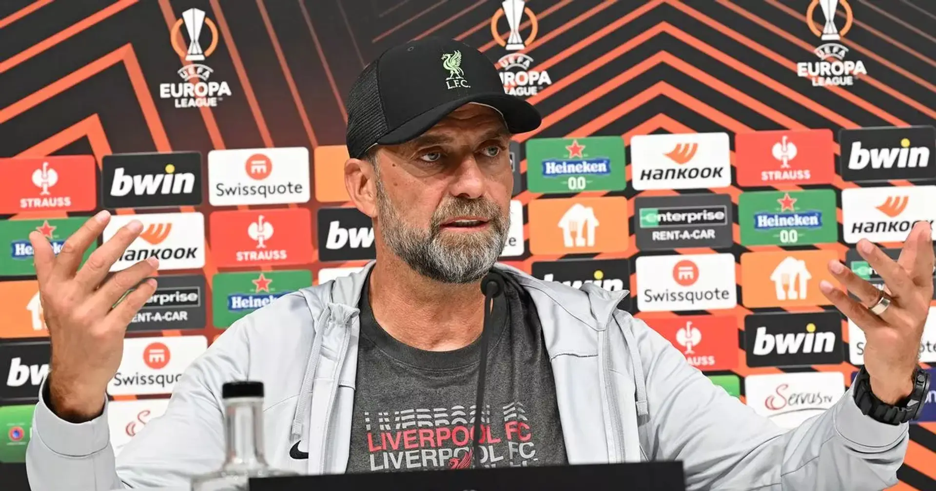 'They had to get rid of frustration': Klopp on what he told Liverpool players at half-time of LASK game