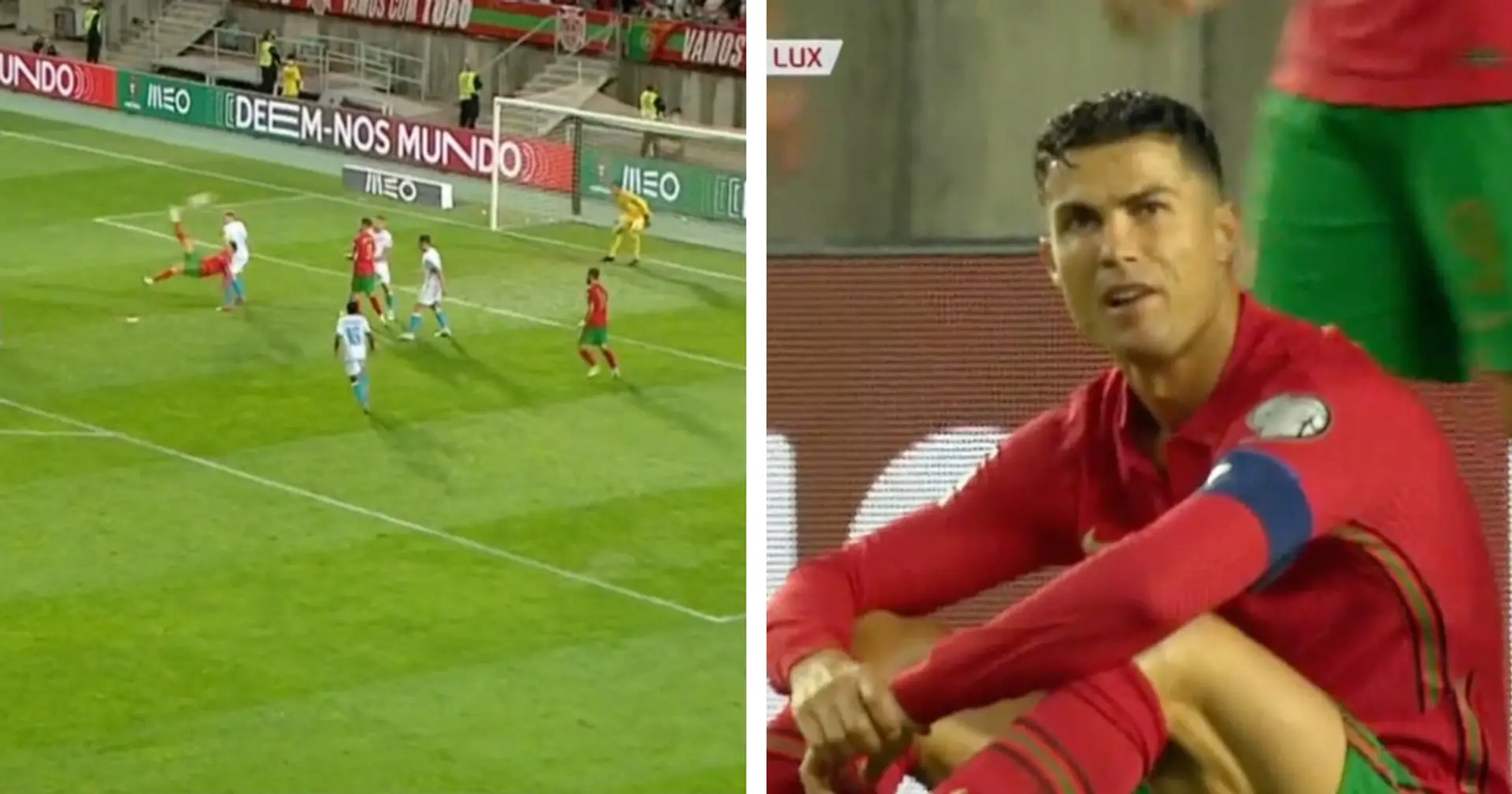 Cristiano Ronaldo 'denied Puskas award' after Luxembourg keeper saves stunning bicycle kick