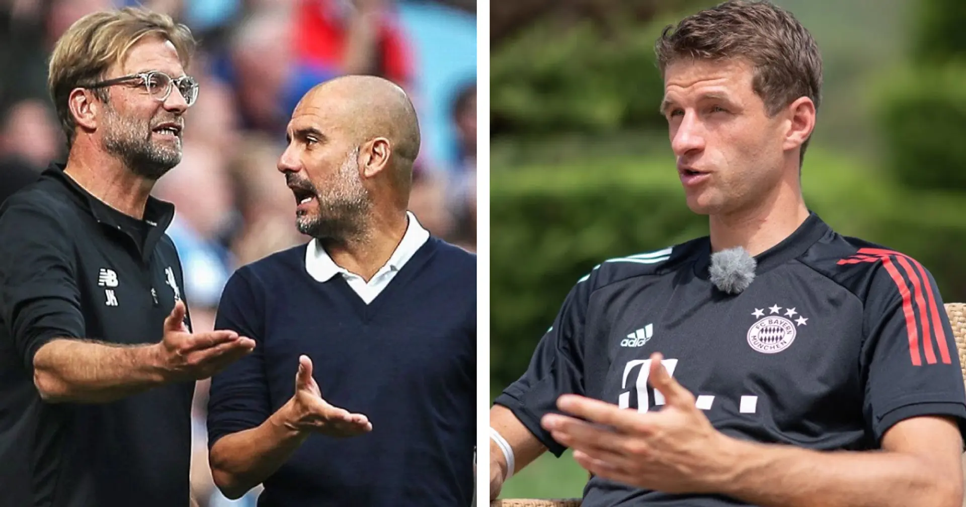 Thomas Muller asked to pick between Liverpool and Man City, delivers top response