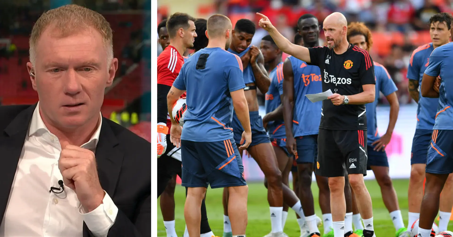 Paul Scholes: 'If Ten Hag can win FA Cup or League Cup in his first season, it will be big step forward' 
