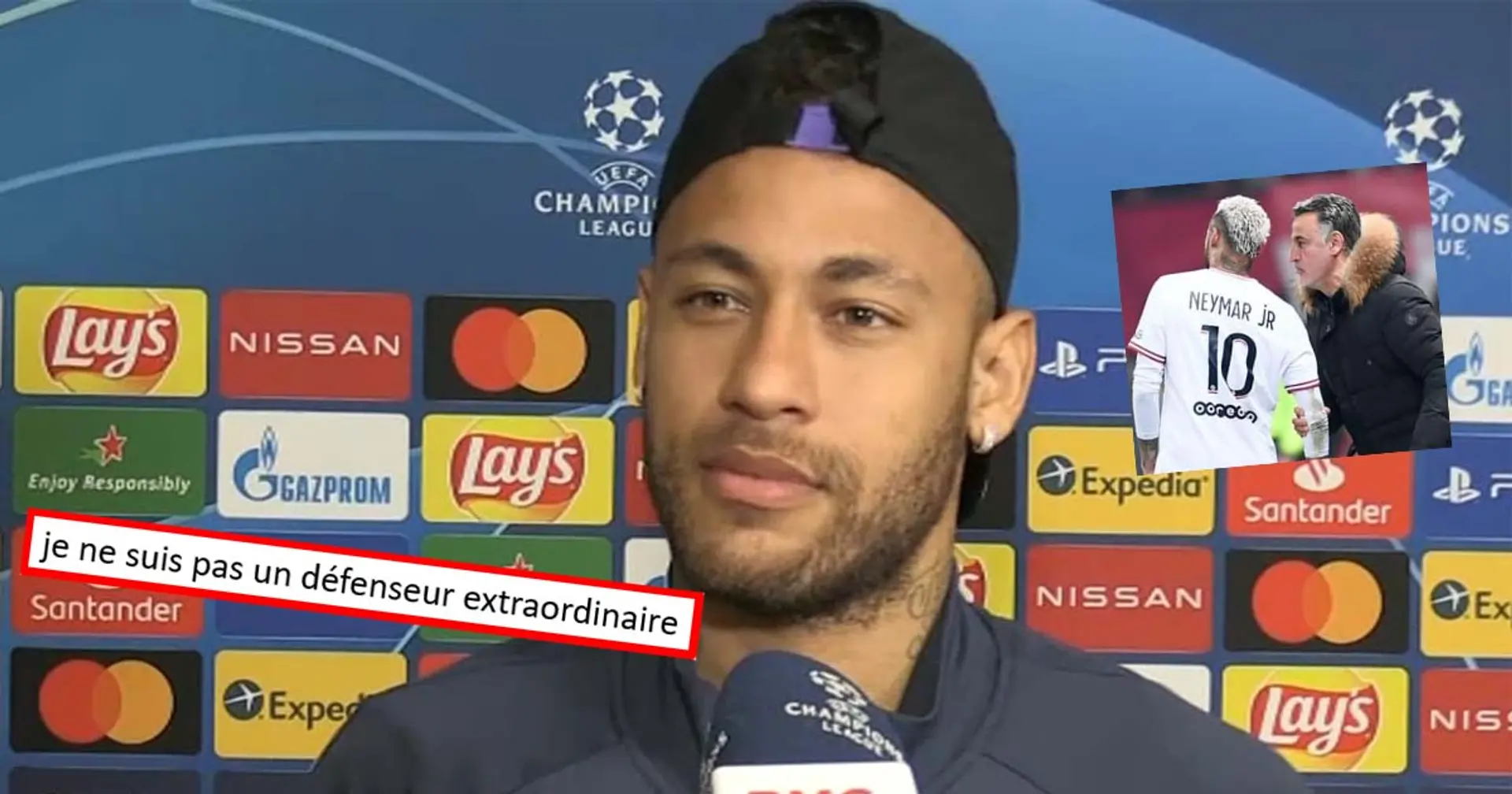 "Aider du mieux que je peux", Neymar parle de son rôle défensif au PSG et confirme son renouveau cette saison