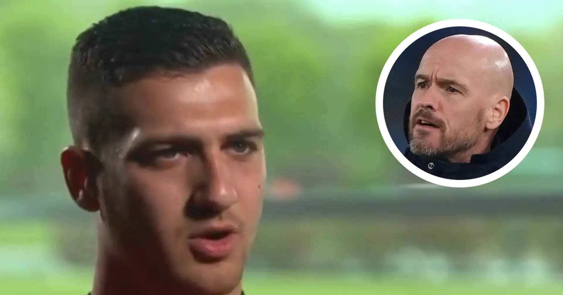 Diogo Dalot reveals how Man United players reacted to Erik ten Hag's appointment