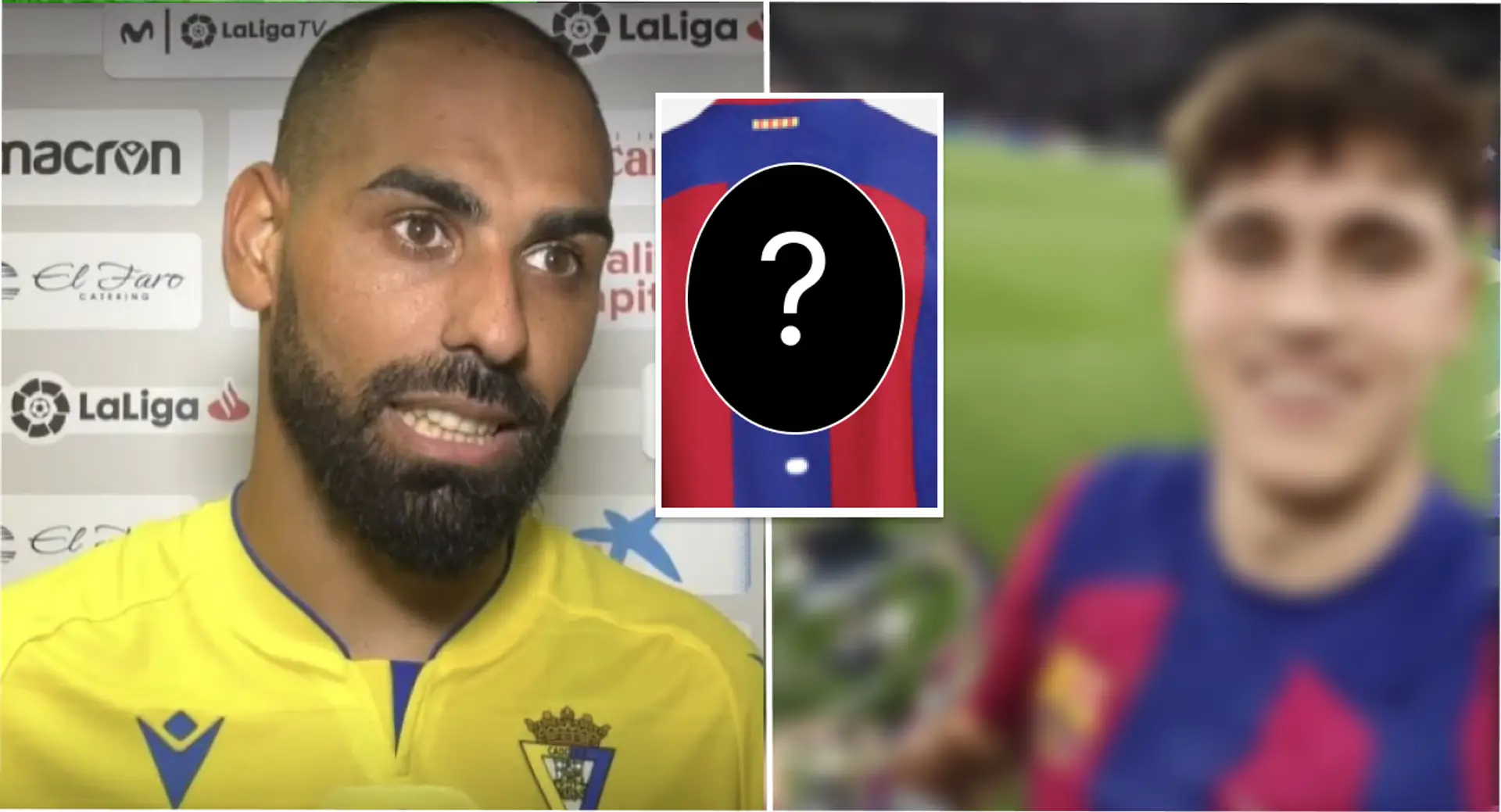 Un vétéran de Cadix veut le maillot du supertalent du Barça dans sa collection - il n'en a demandé que deux auparavant