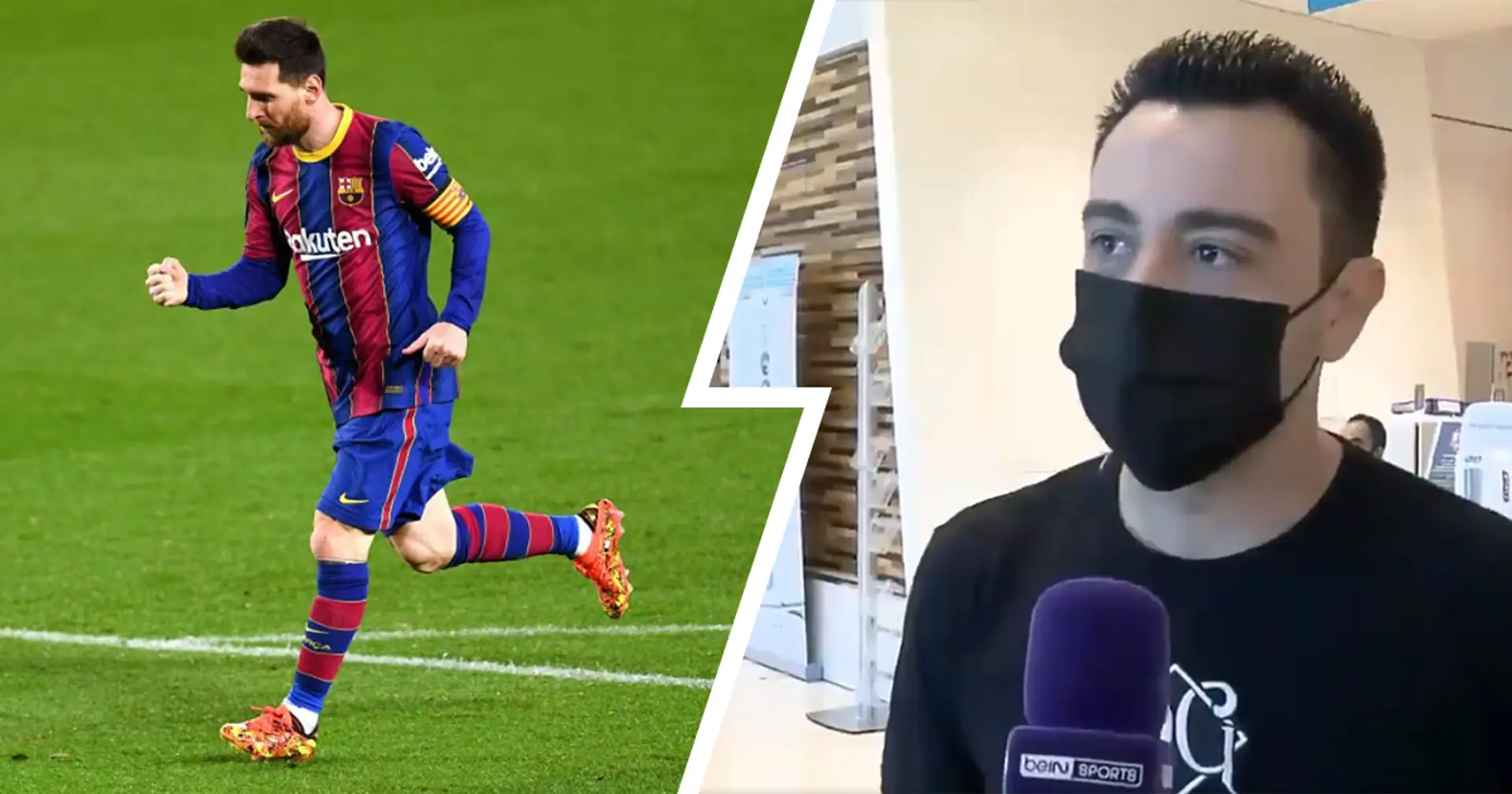 Xavi: '¿Si Messi va a seguir en el Barça? ¡Inshallah!'