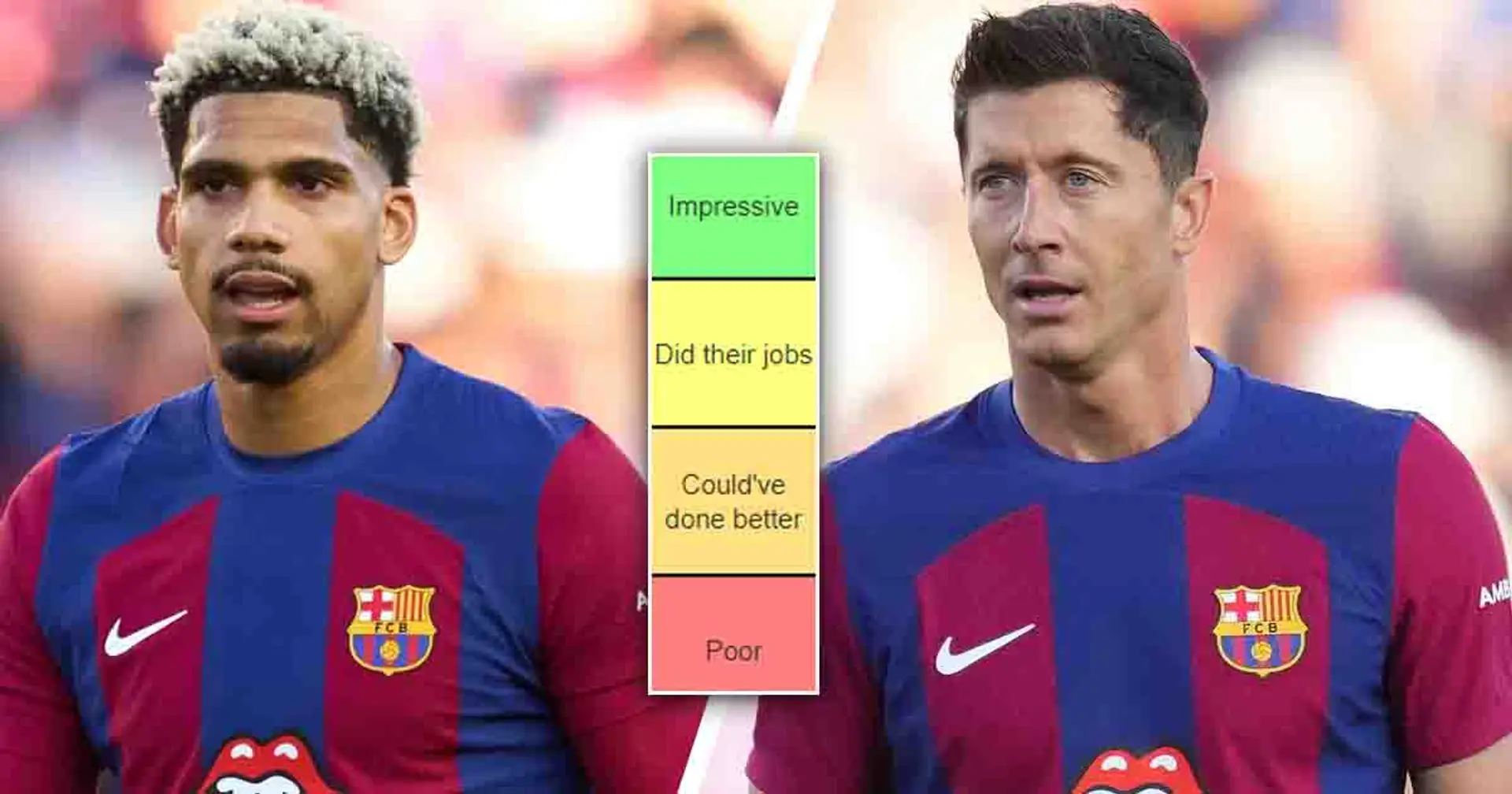 4 players impress, 2 poor: Barcelona players performance tier list for Real Madrid loss