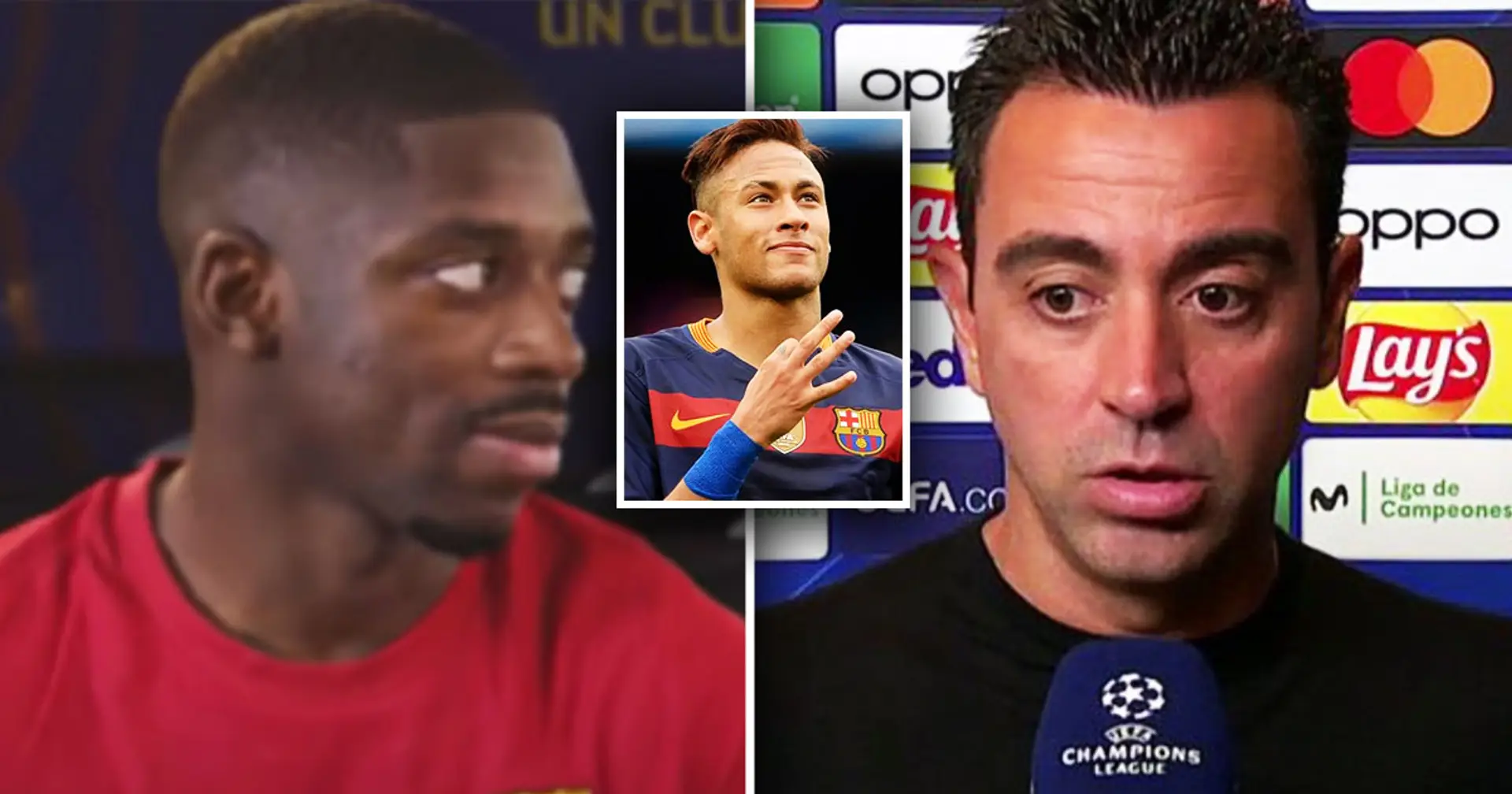 Xavi dice que Dembélé alcanzó los niveles de Neymar en el Barça, al menos en un aspecto del juego