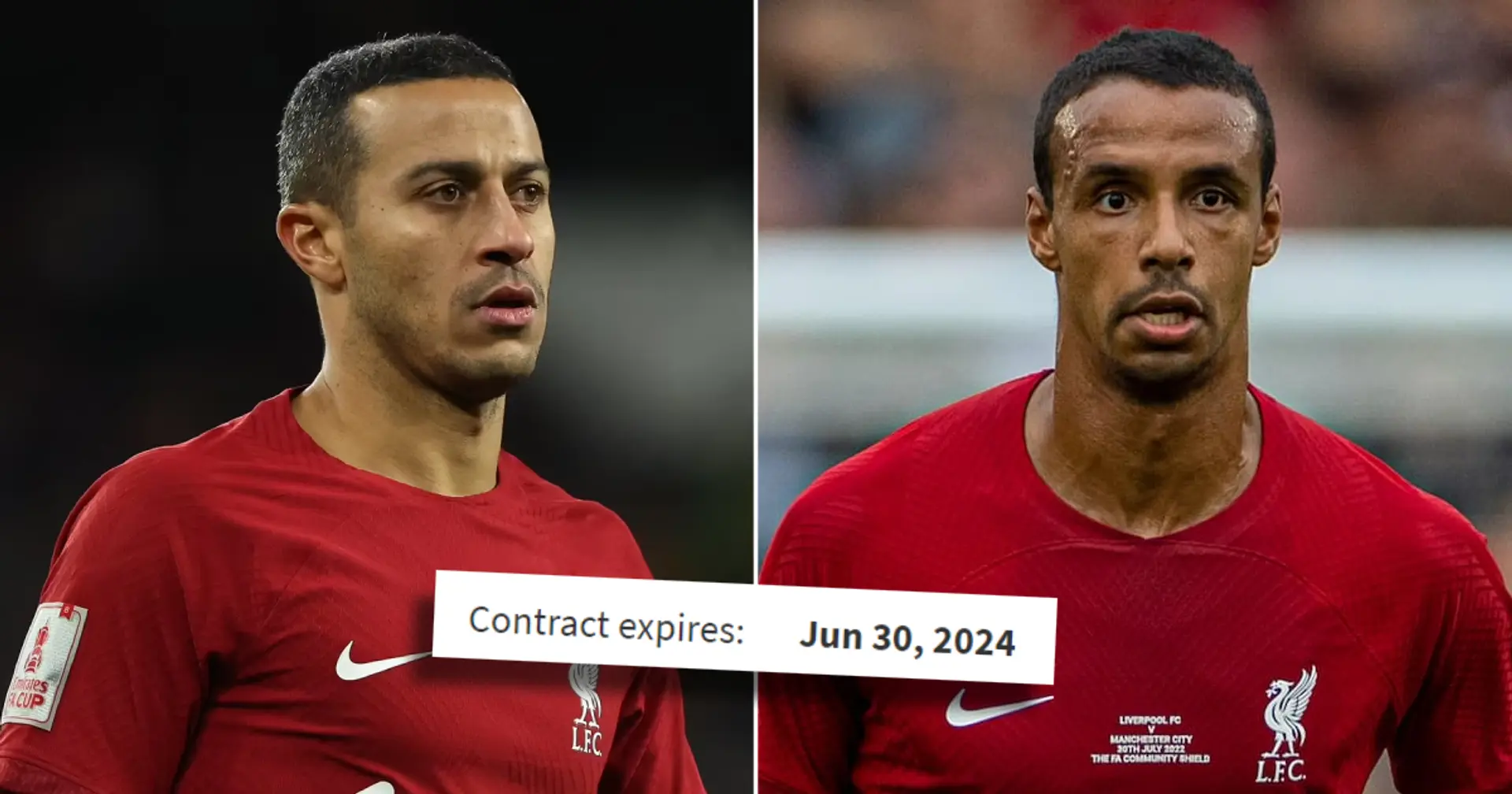 Thiago, Matip & 6 more Liverpool players with contracts expiring in less than 18 months: listed