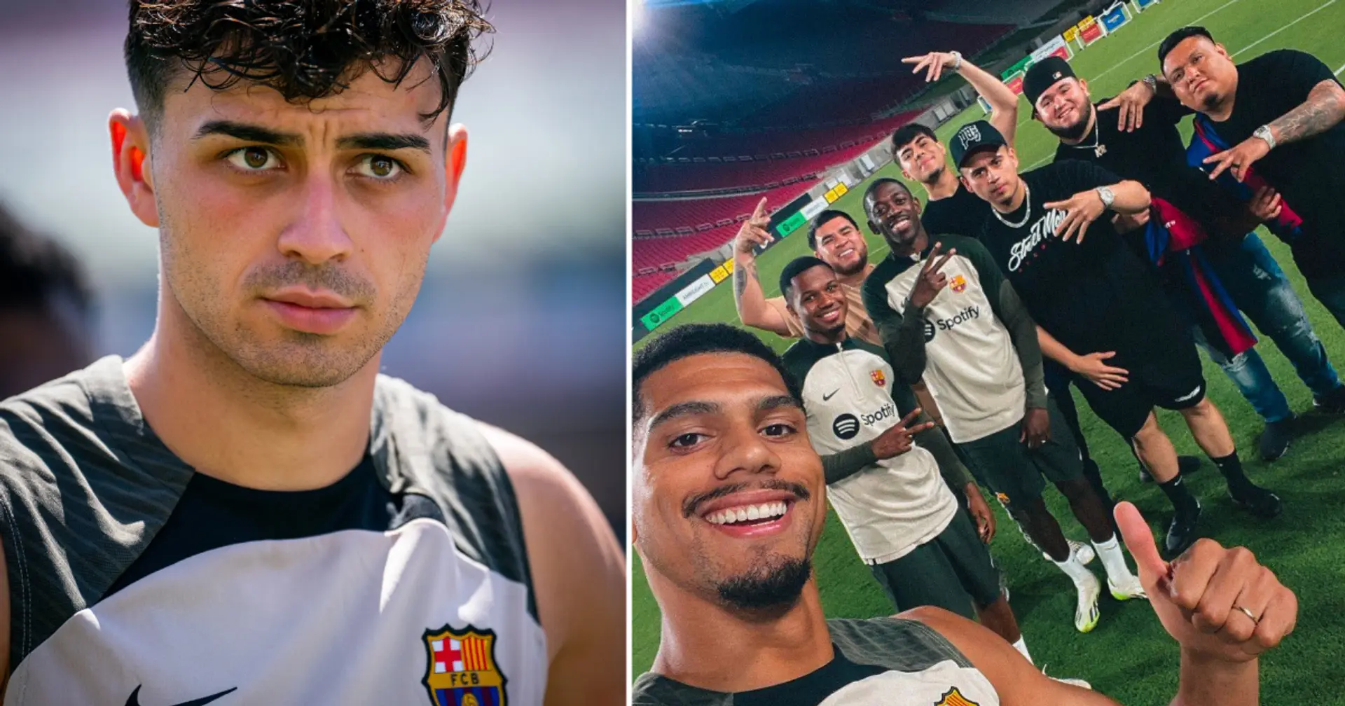 6 fresh pics from Barca training ahead of Arsenal clash