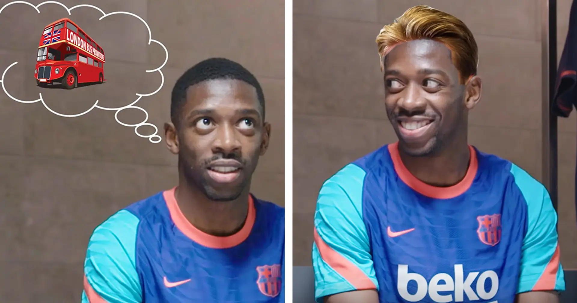 Best friend in and outside Barca, favourite school subject and more: Ousmane Dembele answers fans' best questions (video)