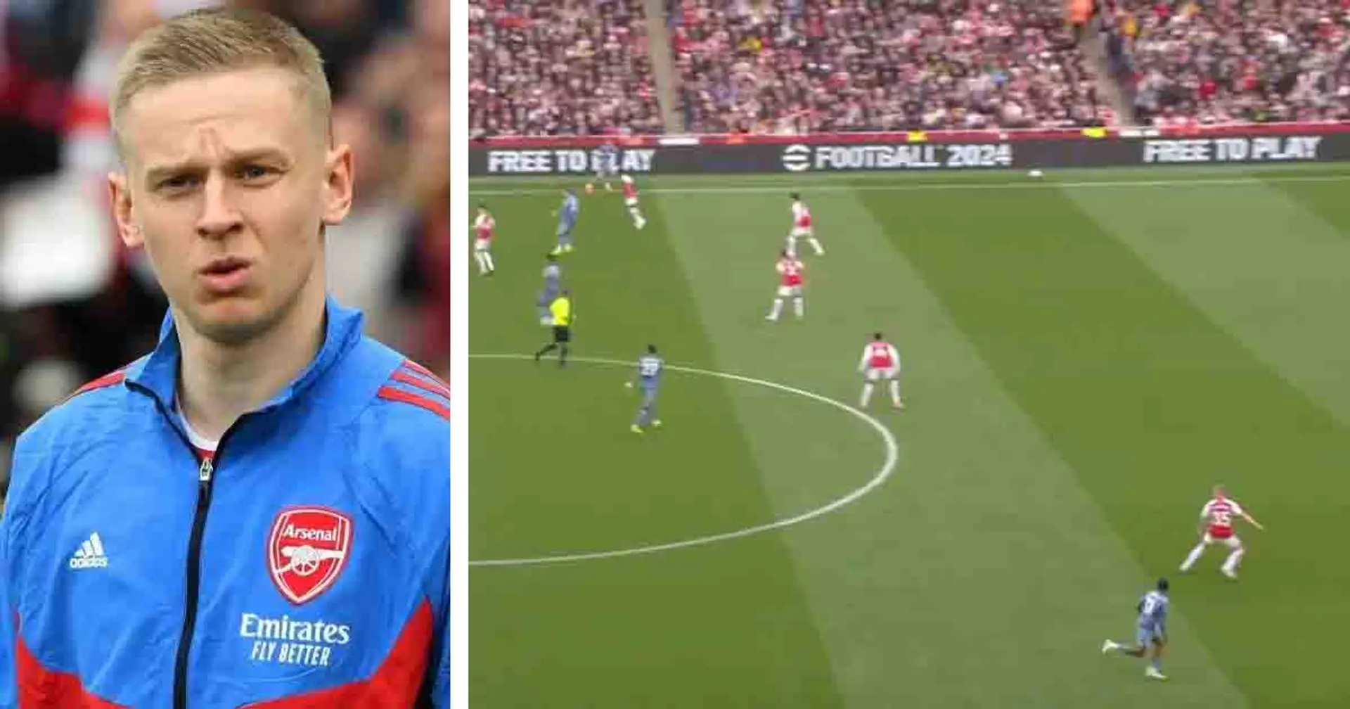 'That's shocking': Arsenal fans infuriated with how Zinchenko ruined defensive structure against Aston Villa