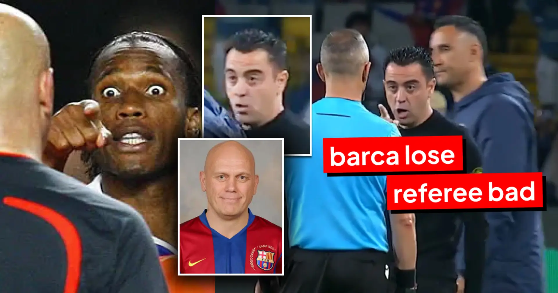 Xavi blames referee for Barcelona's Champions League exit — Chelsea fans remind him of something