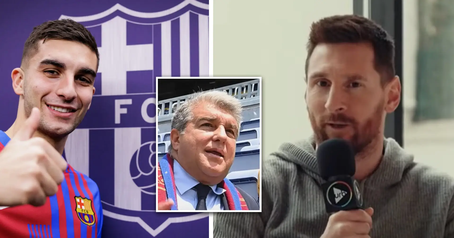 "Der Verein hat gemerkt, dass er den Deal durchziehen kann": Messi verrät, wie es sich anfühlt, wenn Barça 55 Millionen Euro für die Verpflichtung von Ferran Torres ausgibt
