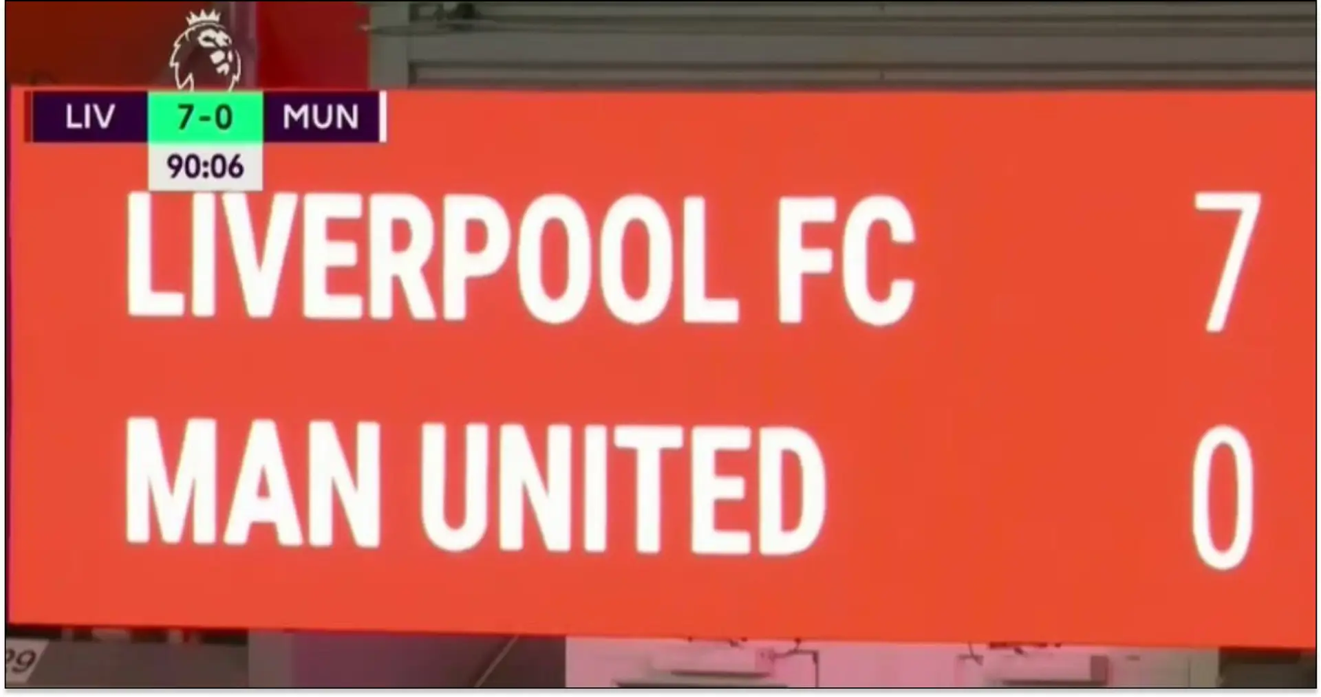 On this day in 2023: Liverpool obliterate Man United 7-0 — video highlights