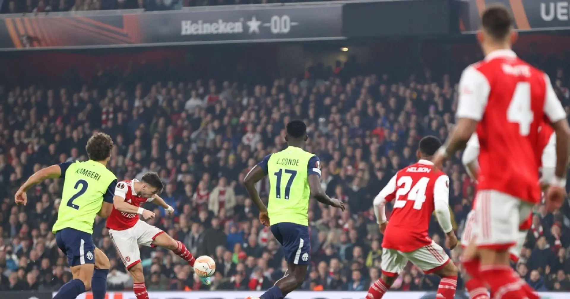 FT: Arsenal 1-0 FC Zurich: LIVE updates, reactions, stats, others 