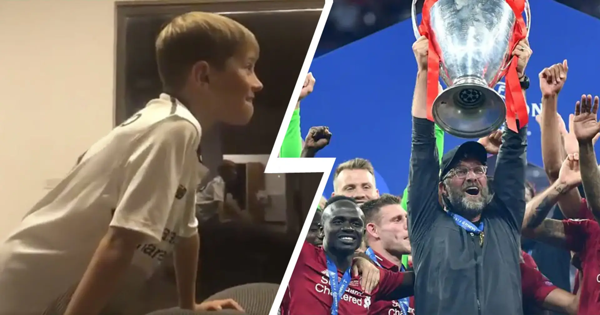 Lucas Leiva's 9-year-old son brilliantly proves he's a true Red!
