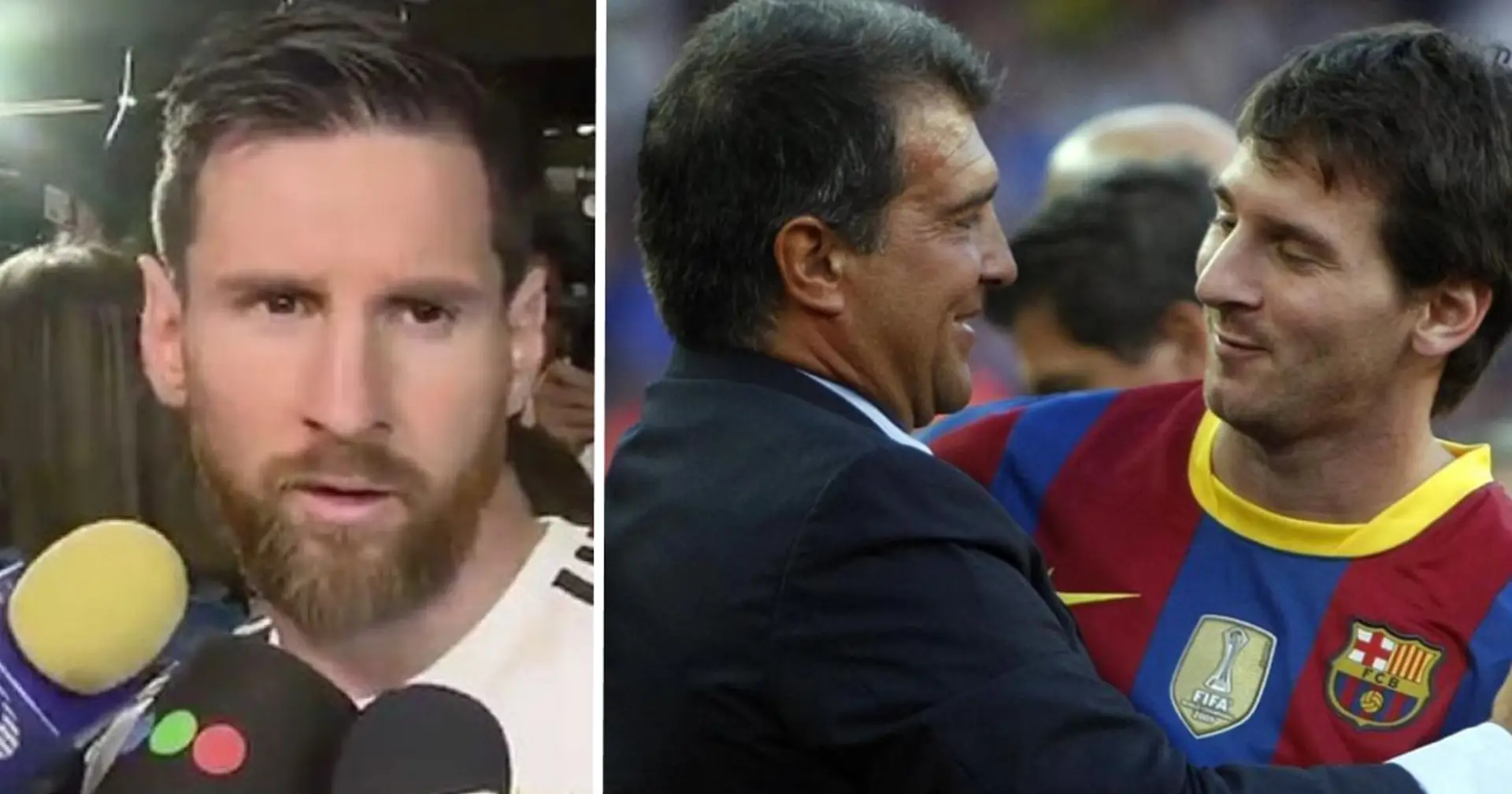 'Mientes': Messi responde a un periodista que asegura que Leo se reunió con Laporta en la gala del Balón de Oro