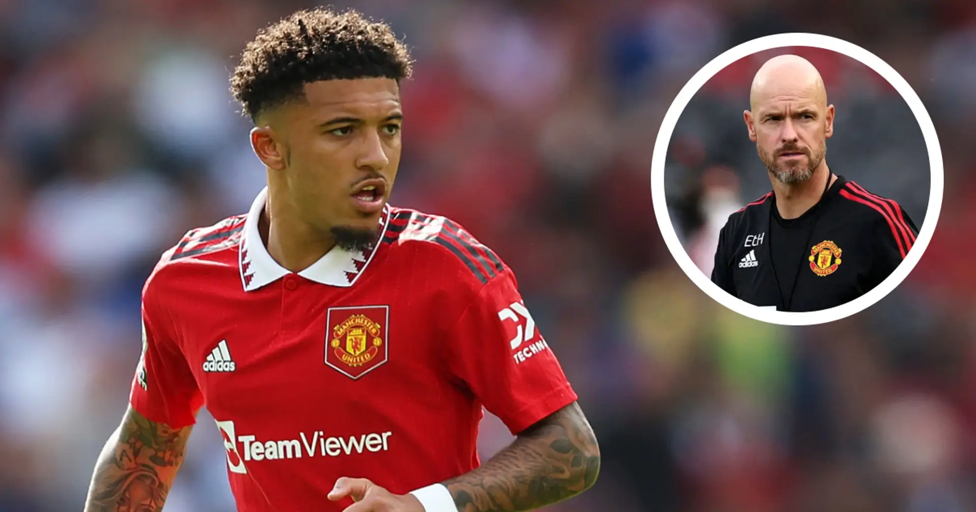 Man United 'willing to sell Jadon Sancho' — one Premier League already interested (reliability: 3 stars)
