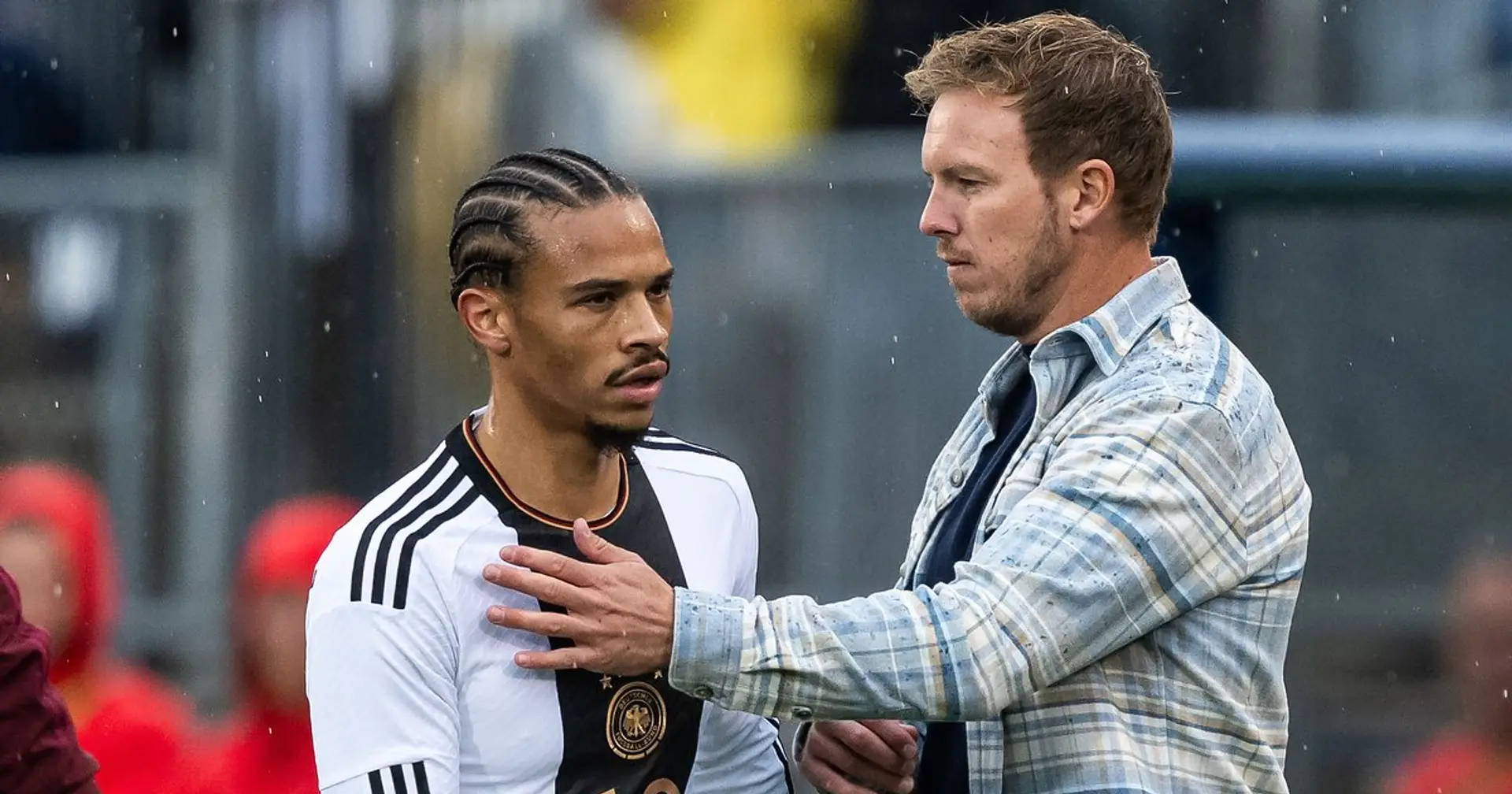 Trotz Verletzung: Leroy Sane wird wohl von Nagelsmann für den EM-Kader des DFB nominiert