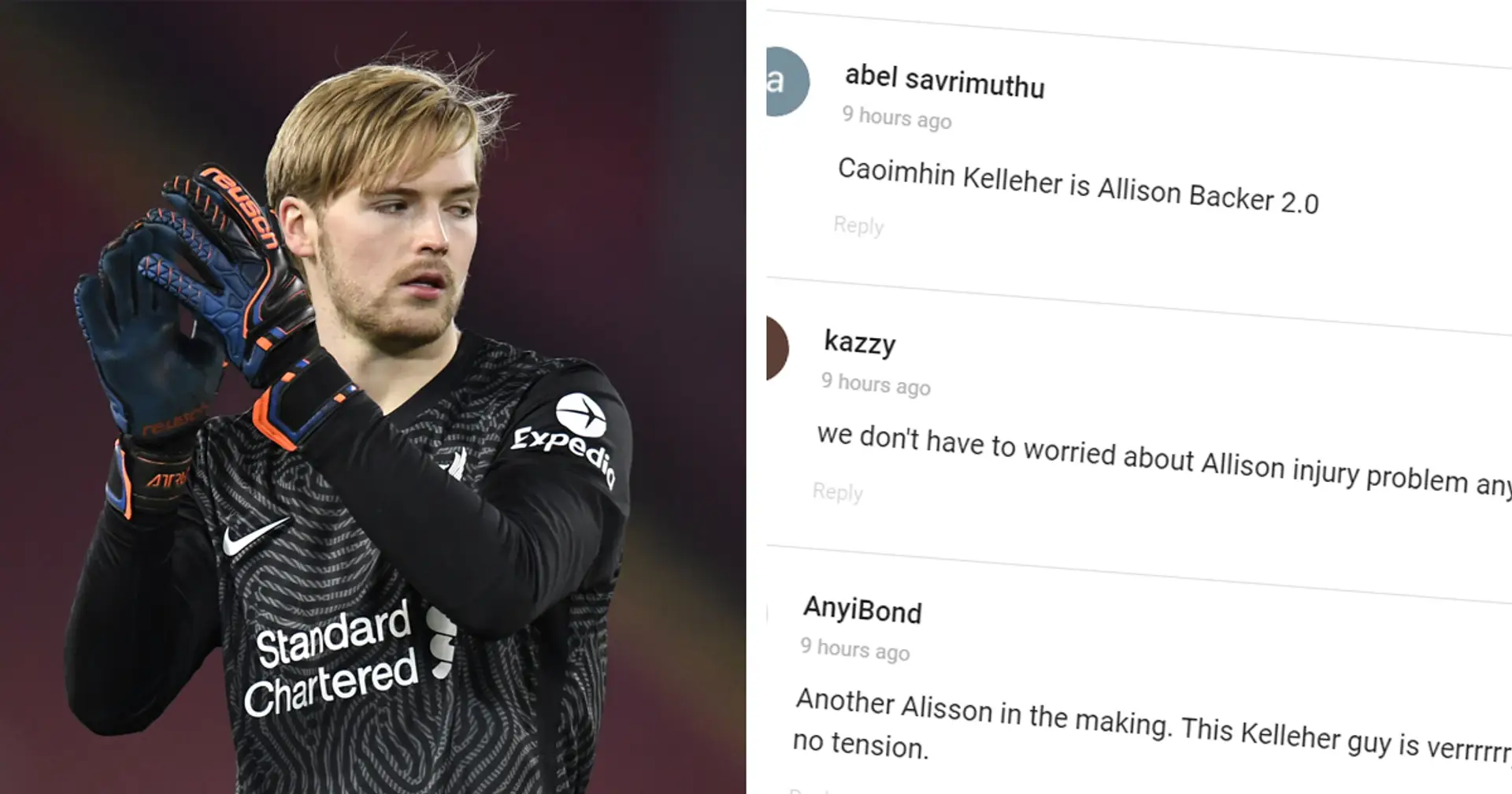 'Calmness personified', 'Feels nice to not have keeper problems': LFC fans can't get enough of Caomhin Kelleher