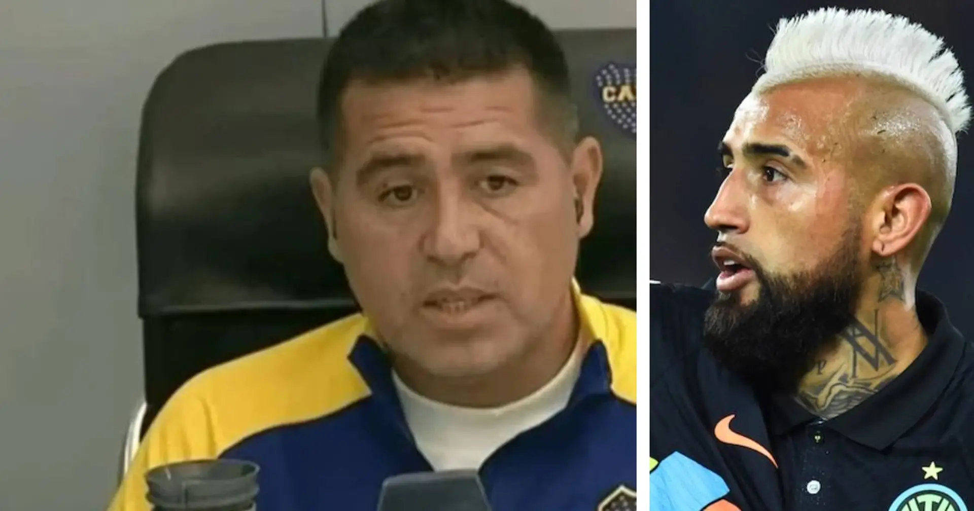 Vidal va al Boca Juniors? Il vice presidente Riquelme risponde alle voci sul centrocampista dell'Inter