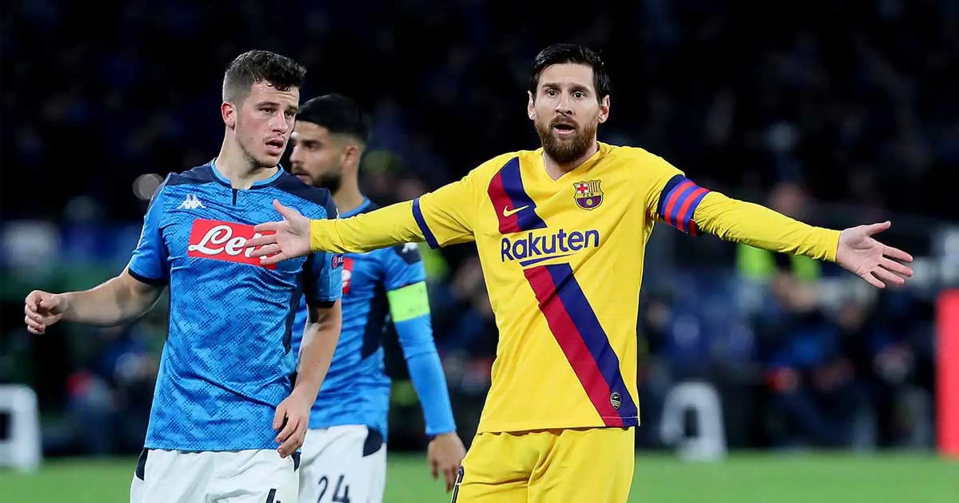 Napoli's Diego Demme recalls facing Messi: 'He's a really crazy player'