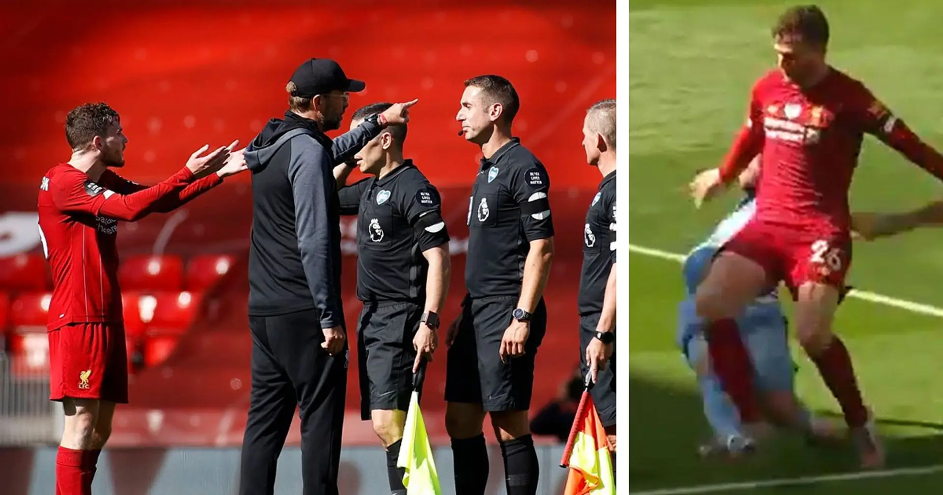 'What’s the point in having you? F* * * me. Honestly': Andy Robertson rants at referees after Burnley draw